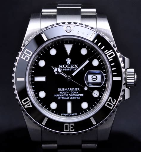 rolex new submariner 2015|Rolex Submariner black bezel.